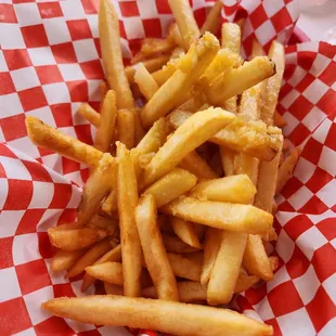 Garlic fries, no parmesan