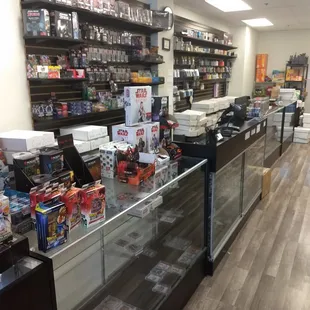 We have a huge collection of trading cards