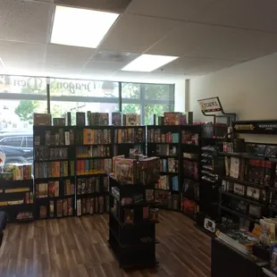 Check out our board game library