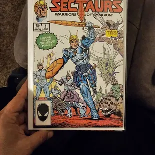 I found this vintage comic book.