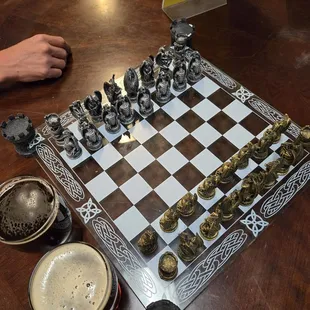 our IPA and chess