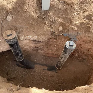 Sewer line clean out