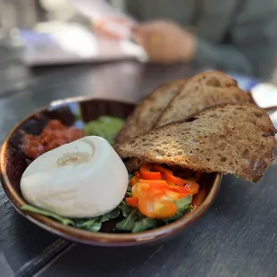 A'LOTA BURRATA the pesto was a nice compliment and there truly is a helluva lot of burrata!!