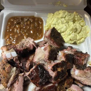 ribs, food, bbq ribs