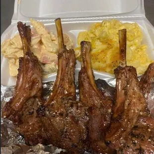 ribs, food, bbq ribs