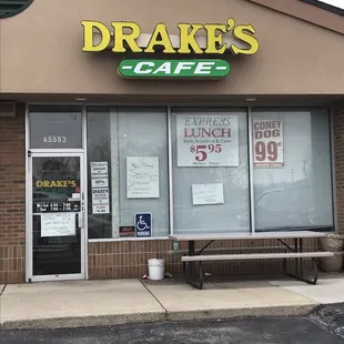 Front, as I drove past the other day.