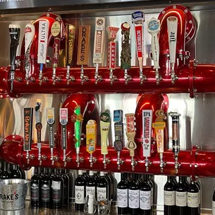 Beer on tap
