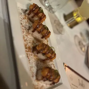 Spicy Salmon and Crispy Rice