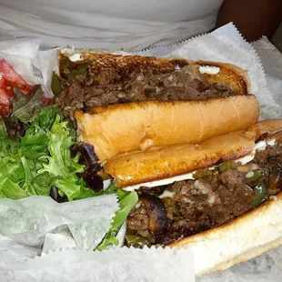 Cheese Steak Hoagies