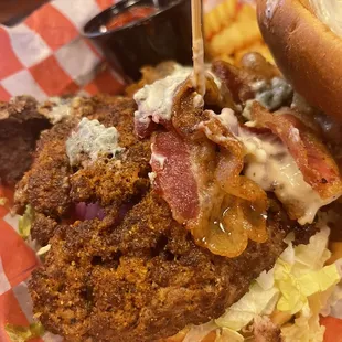 A burger? Made outta what??!