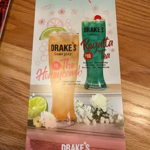 Drink Menu