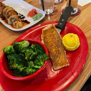 Atlantic Salmon and Broccoli