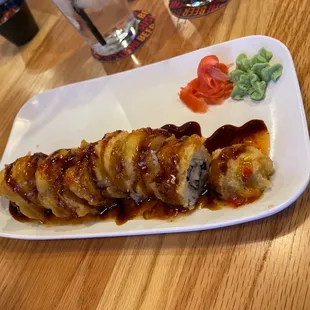 Crab Rangoon Roll