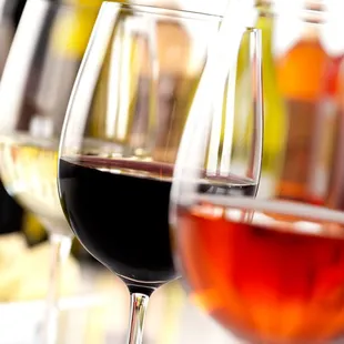 glasses of wine