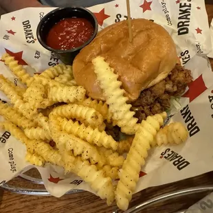 Mini Buffalo Chicken Sandwiches