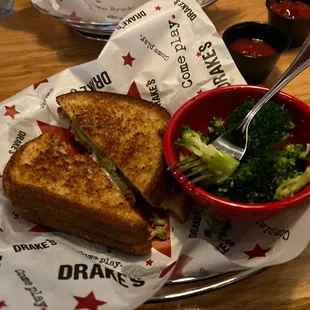 Turkey avocado grilled sandwich
