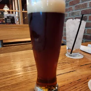 New Belgium Holiday-Christmas in a beer glass