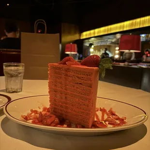 Layer Strawberry Cake