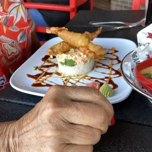 Tempura Shrimp stack!