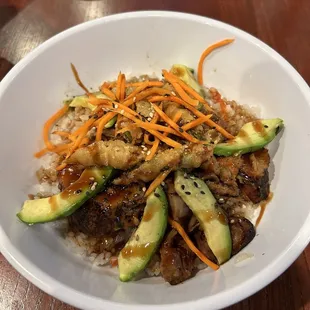 The teriyaki chicken bowl