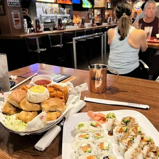 food, sushi and sashimi