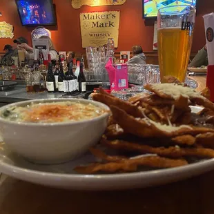 Spinach artichoke dip...amazing