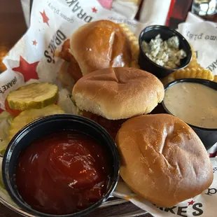 Buffalo Chicken Minis Sandwich