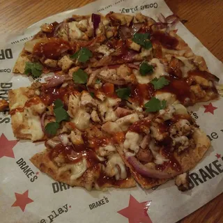 Korean BBQ Chicken Flatbread