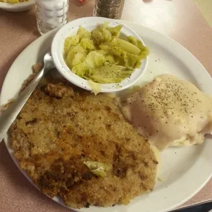 Chicken fried steak special 6.60
