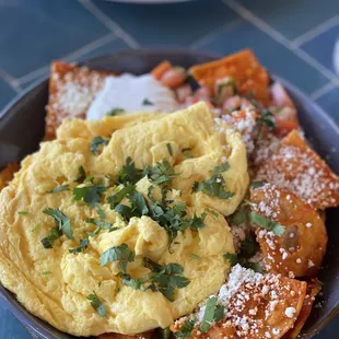 Fresh Guajillo Chilaquiles