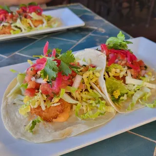 Coconut Shrimp Tacos
