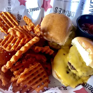 Triple Double Mini Burgers