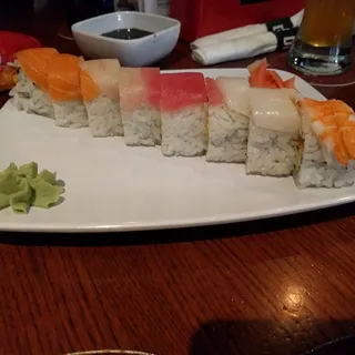 Tempura Rainbow Roll
