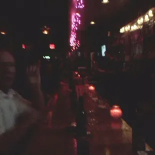 a man sitting at a bar