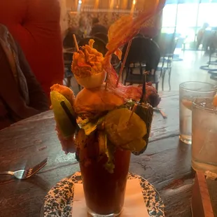 The Colonel Bloody Mary spicy