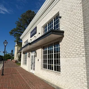 outside