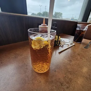 Unsweetened tea