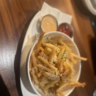 Garlic Truffle Parmesan Frites