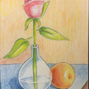 Blake, age 8, Colored Pencil