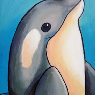 Emma, Age 6, Acrylic