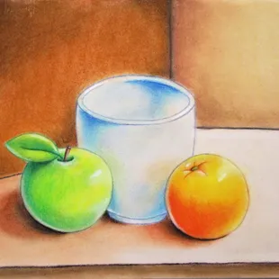 Alissa, age 12, Pastel Colored Pencil