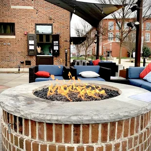 a fire pit