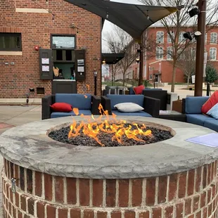 a fire pit