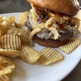 Daily special " BOGAN'S HOT" BURGER