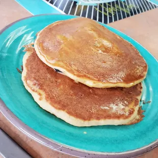 Blueberry pancakes