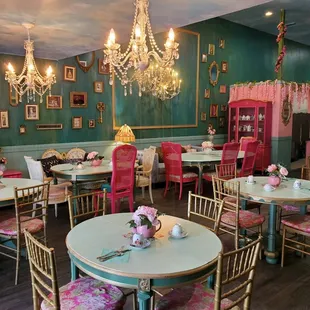 a tea party room