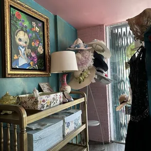 Fun little dress up corner