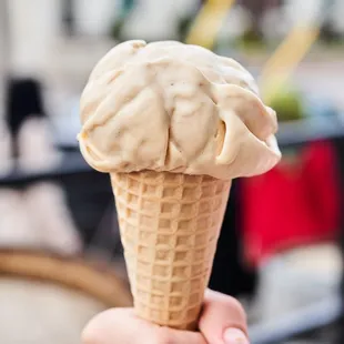 Salty Dulce De Leche: Dulce de Leche and Caramel ice cream with Sea Salt