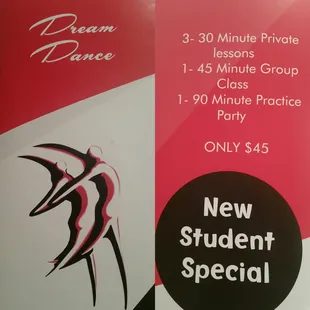 Great specials for new students