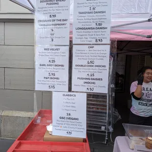 3/4/23 menu at the Ferry Building